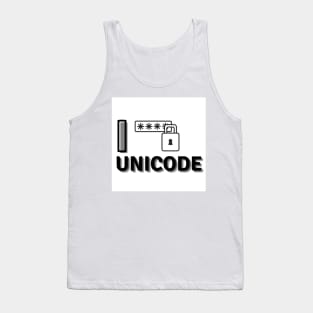 I Unicode Tank Top